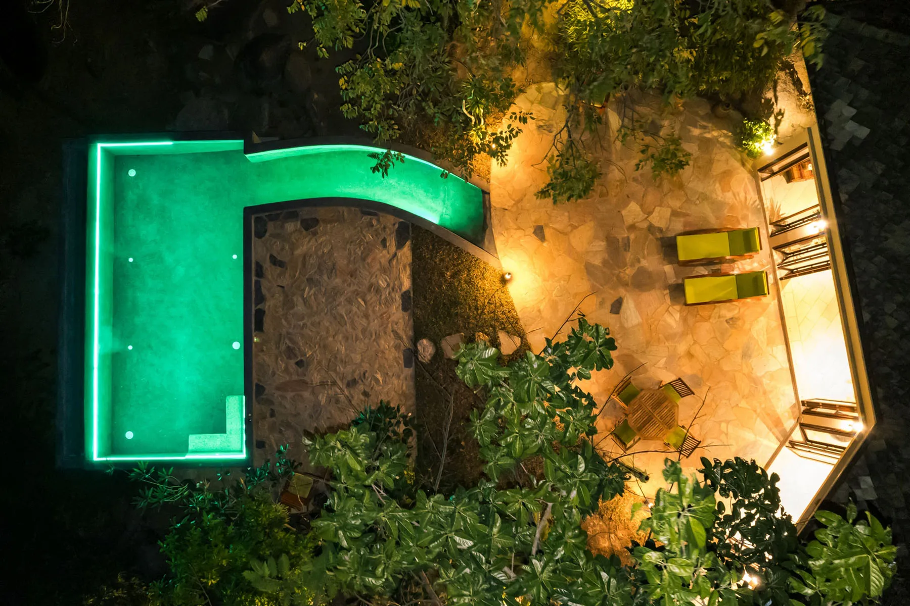 Jungle View Pool construction project on Koh Samui